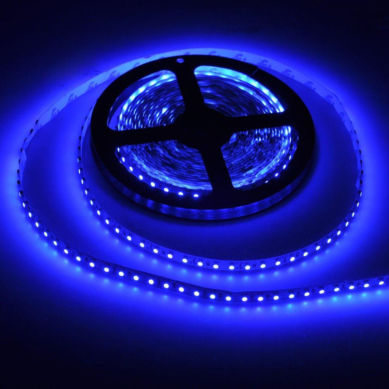 [AUSTRALIA] - FAVOLCANO LED Light Strip, Blue Non-Waterproof LED Tape Light, SMD 3528, 600 LEDs 16.4 Feet（5M） LED Strip 120 LEDs/M Flexible Tape Lighting 
