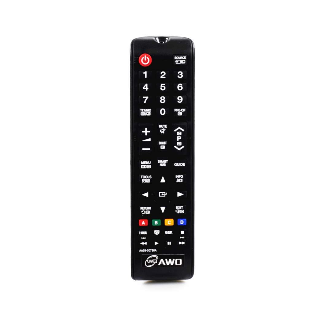 AWO AA59-00786A New Replacement Remote Control for Samsung Smart TV F6800 F6700 UE40F6800 UE40F6700 UN55F6800 UN46F6800 UN50F6800 UN40F6800 UE50F6470 UE55F6470 UE65F6470 UE75F6470 UE40F6470 UE32F6510