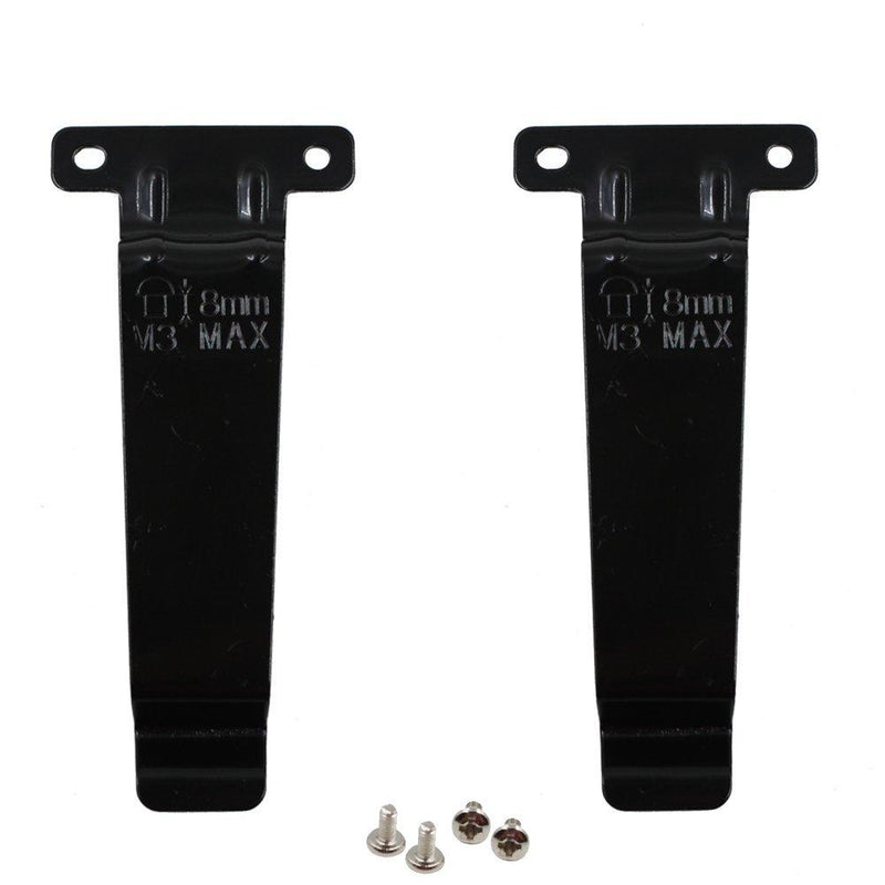 KENMAX Handheld Radio Belt Clip with Screws for Walkie Talkie Kenwood TK-2107 TK-3100 TK-3101 TK-3106Z