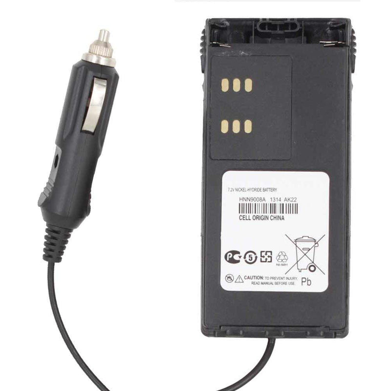 KENMAX Two-Way Radio Battery Eliminator Car Charger for Motorola GP340 GP360 HT750 HT1250 HT1550 MTX850 MTX950