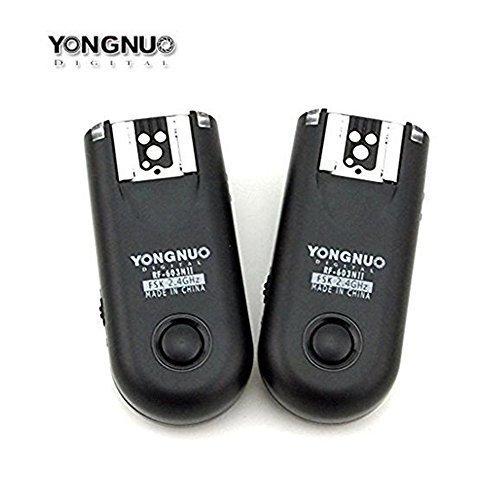 Yongnuo Professional Flash Trigger Rf-603 Ii N3 for Nikon DSLR D7100, D7000, D5100, D5000, D3200, D3100, D600, D90, D53, D750 Etc
