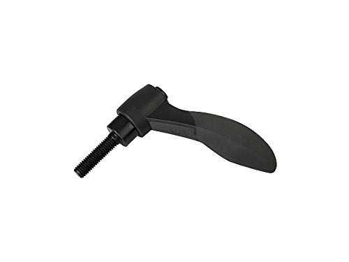 [AUSTRALIA] - Kipp 06614-1A101X10 Fiberglass Reinforced Plastic/Die-Cast Zinc Adjustable Handle with 10-32" External Thread, 2K"Cockatoo", Two-Component, Inch, Size 1, 10 mm Screw Length 
