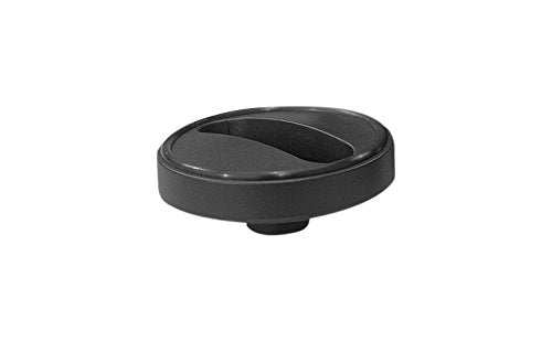 Kipp 06262-4160CQ Thermoplastic Novo·Grip Grey Handwheels Without Handles, 0.625" Internal Thread,160 mm Diameter, Inch, Size 5