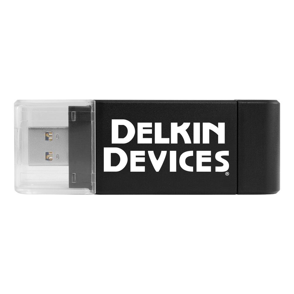 Delkin USB 3.0 Dual Slot SD & microSD Travel Reader (DDREADER-46)