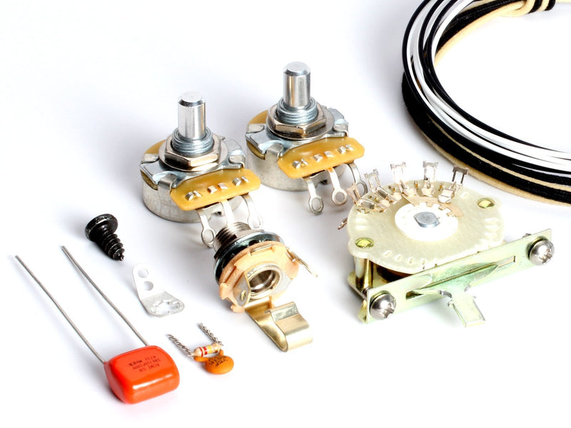 ToneShaper Guitar Wiring Kit, For Fender Telecaster, SS3 (4-Way ToneShaper Wiring)