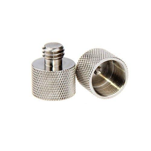 [AUSTRALIA] - CAMVATE 2 Pieces 3/8"-16 Male to 5/8"-27 Female Thread Adapter for Microphone Mounts and Stands 