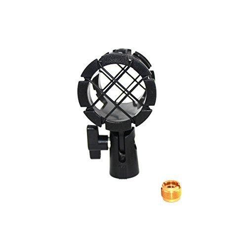 [AUSTRALIA] - ZRAMO Microphone Clip Mount Small Size Mics Holder Shock Mount with Adapter and 8pc O-ring for D230, ME66, Rode NTG-2,NTG-1, AT-875R 