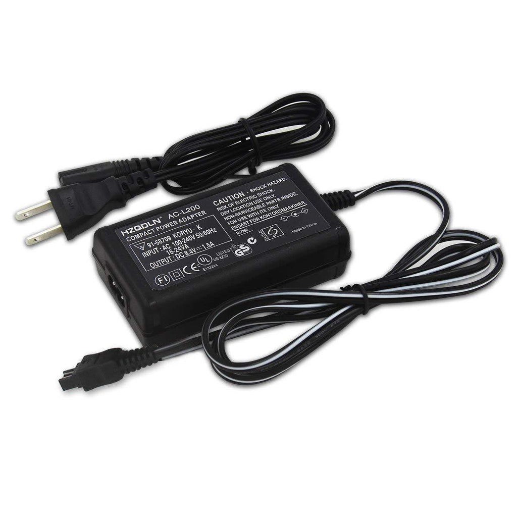 AC Power Adaptor Charger Compatible Sony DCR-DVD92, DCR-DVD103, DCR-DVD203, DCR-DVD403, DCR-DVD803 DVD Handycam Camcorder