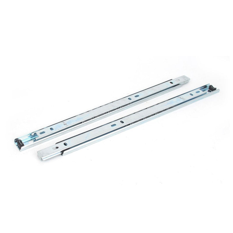 uxcell 13.3-Inch Drawer Slides, Full Extension Ball Bearing Two Way Slide Track Rail 25mm Wide 55lb Capacity 1 Pair