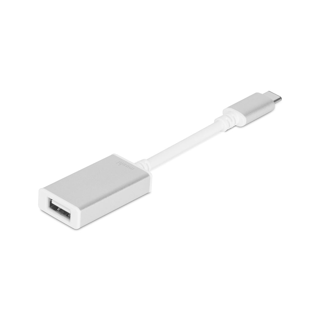Moshi USB-C to USB 3.1 Adapter, Data Transfer Speed of Up to 5Gbps, Anodized Aluminum Casing, Compatible with MacBook & Other Devices Support USB-C Port
