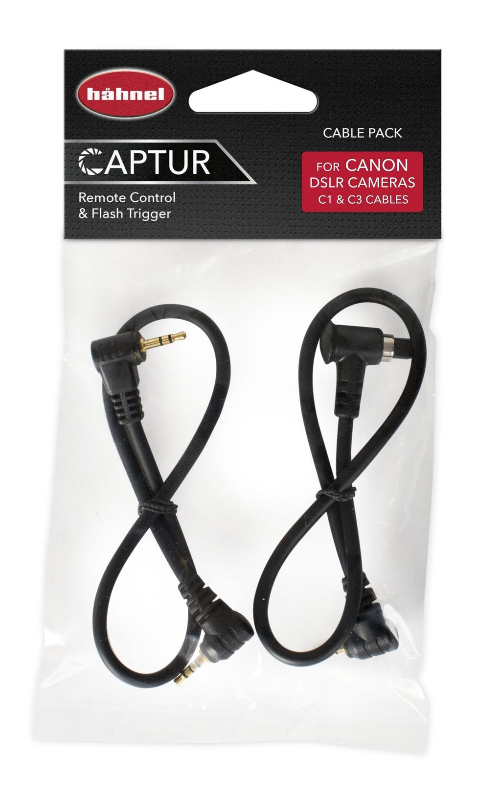Hahnel HL -CAPCORD C Canon Capcord Cable Set for Captur & Giga, Black