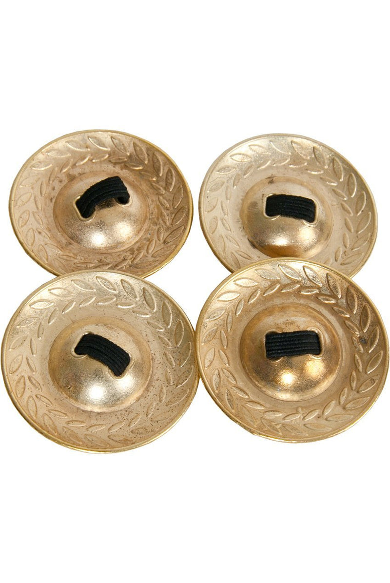 Mid-East Brass Decorated Finger Cymbals 1.9"