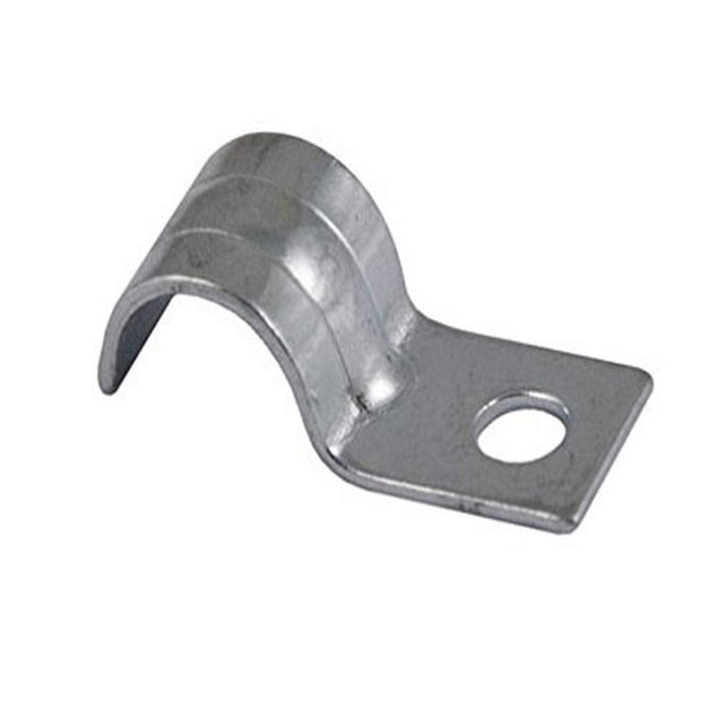 Hubbell-Raco 2081 Strap, 1 Hole, 3/8" Trade Size, Steel for Mounting AC/MC Cables (Pack of 100)