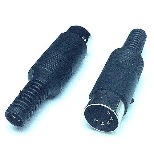 [AUSTRALIA] - CESS DIN 5-Pin Plug MIDI Cable Connector (10 Pack) 