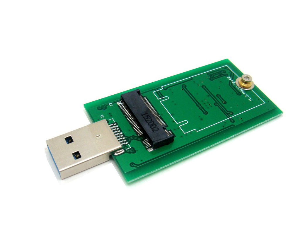 Sintech M.2(NGFF) B-M Key SATA3 SSD to USB 3.0 Adapter Card Chipset JMS567