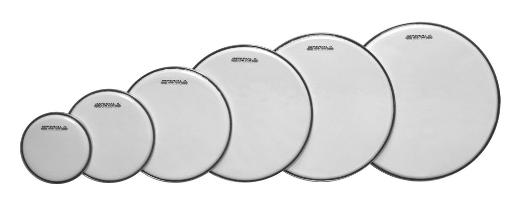 Aquarian MIII6W Imperial II 6" White Marching Tenor Drumhead