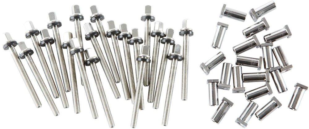 DW True Pitch Snare Drum Tension Rods (20-pack) 5 Inch Deep Drum MultiColored