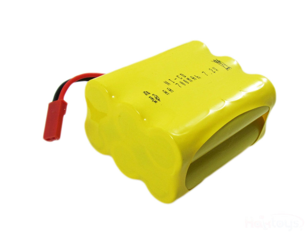 7.2V 700mAh Ni-Cd Replacement Battery Part Works with Haktoys HAK104 RC Stunt Master Car and Other Compatible RC Hobby Products