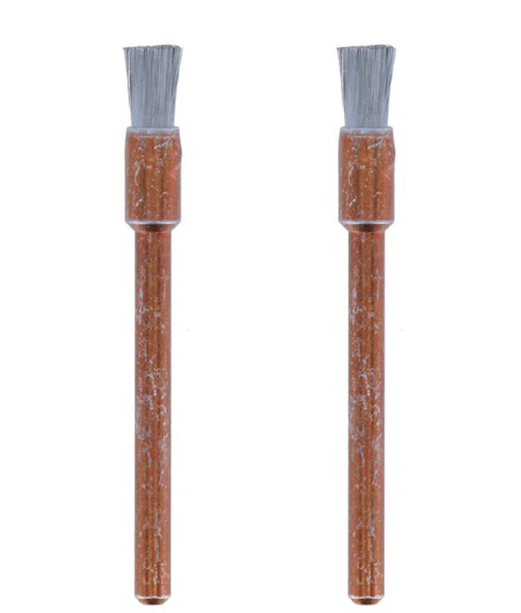 Dremel 532-02 Stainless Steel Brushes (2 Pack), 1/8"
