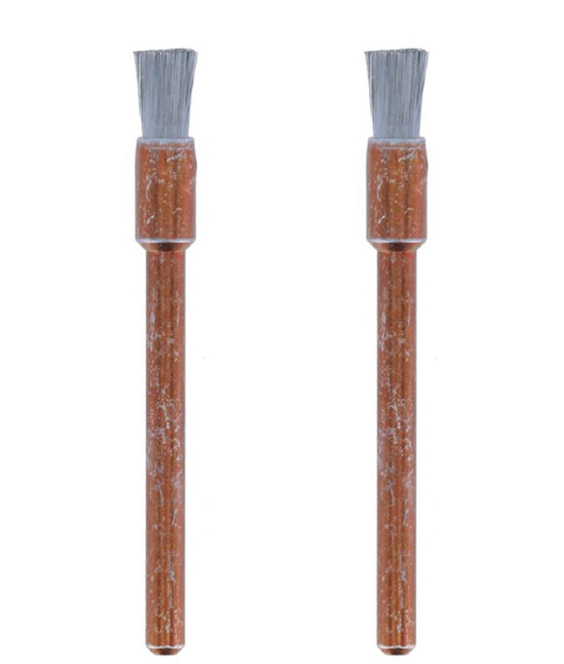 Dremel 532-02 Stainless Steel Brushes (2 Pack), 1/8"