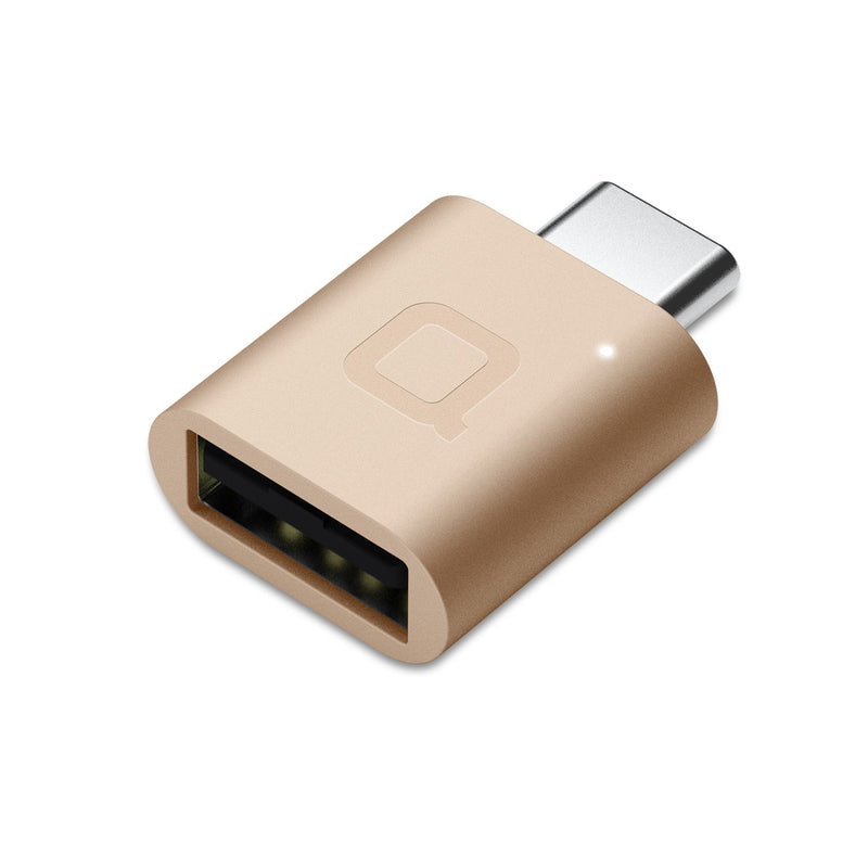 nonda USB C to USB Adapter,USB-C to USB 3.0 Adapter,USB Type-C to USB, Thunderbolt 3 to USB Female Adapter OTG for Type-C Devices Gold
