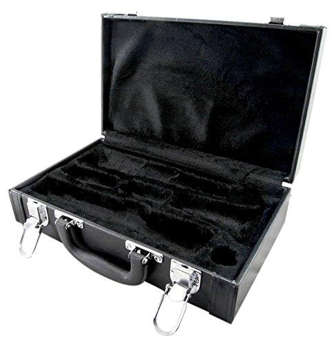 Sky CLHC402 Brand New Vegan Leather Hard Shell Clarinet Case for Bb Clarinets