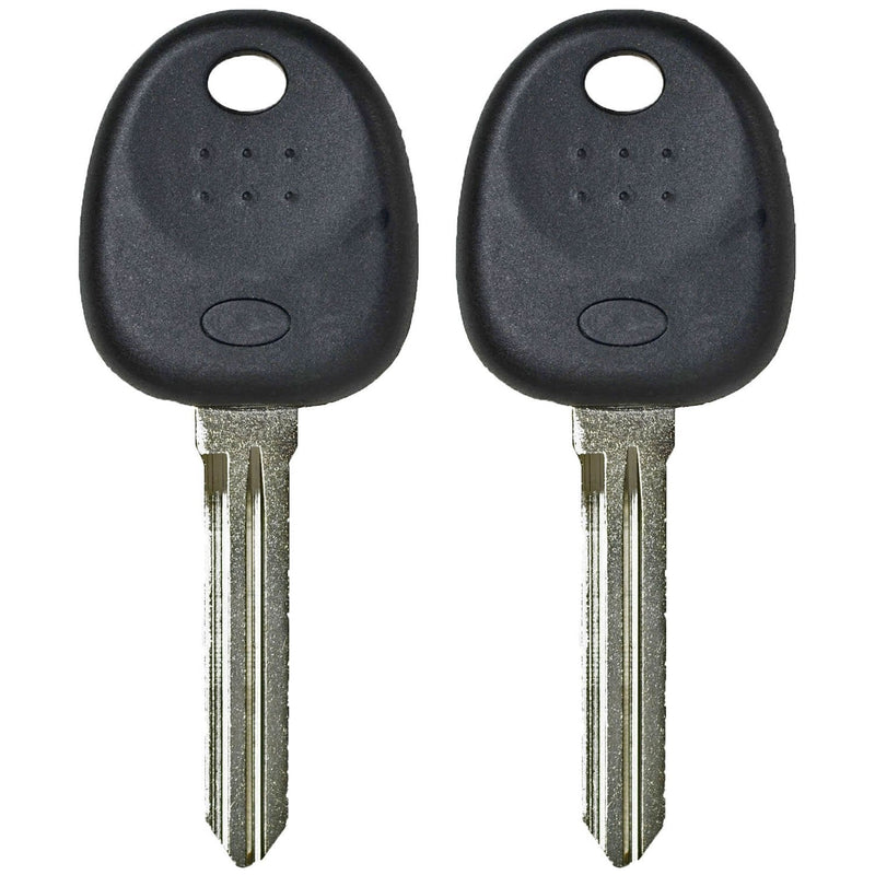 qualitykeyless plus Pair of Replacement Transponder Chip Keys Compatible with Select Hyundai Vehicles HYN14PT