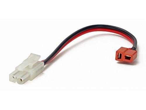 GT Power Charger Cable Adapter: Deans T-Plug Female to Tamiya, Molex, Kyosho Male (18AWG Wires Cables Leads Plugs LiPo Battery. Charging Adapter ONLY! NOT for USE in Vehicles!)