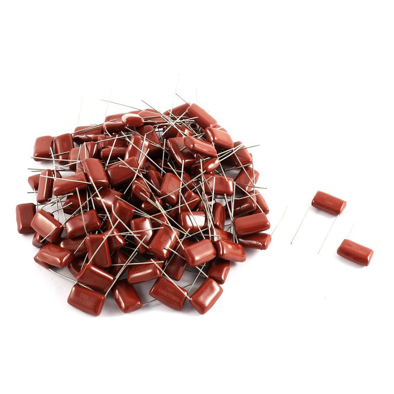 uxcell CBB22 630V 104J 0.1uF 5% Electric Parts Polypropylene Film Capacitors 120 Piece