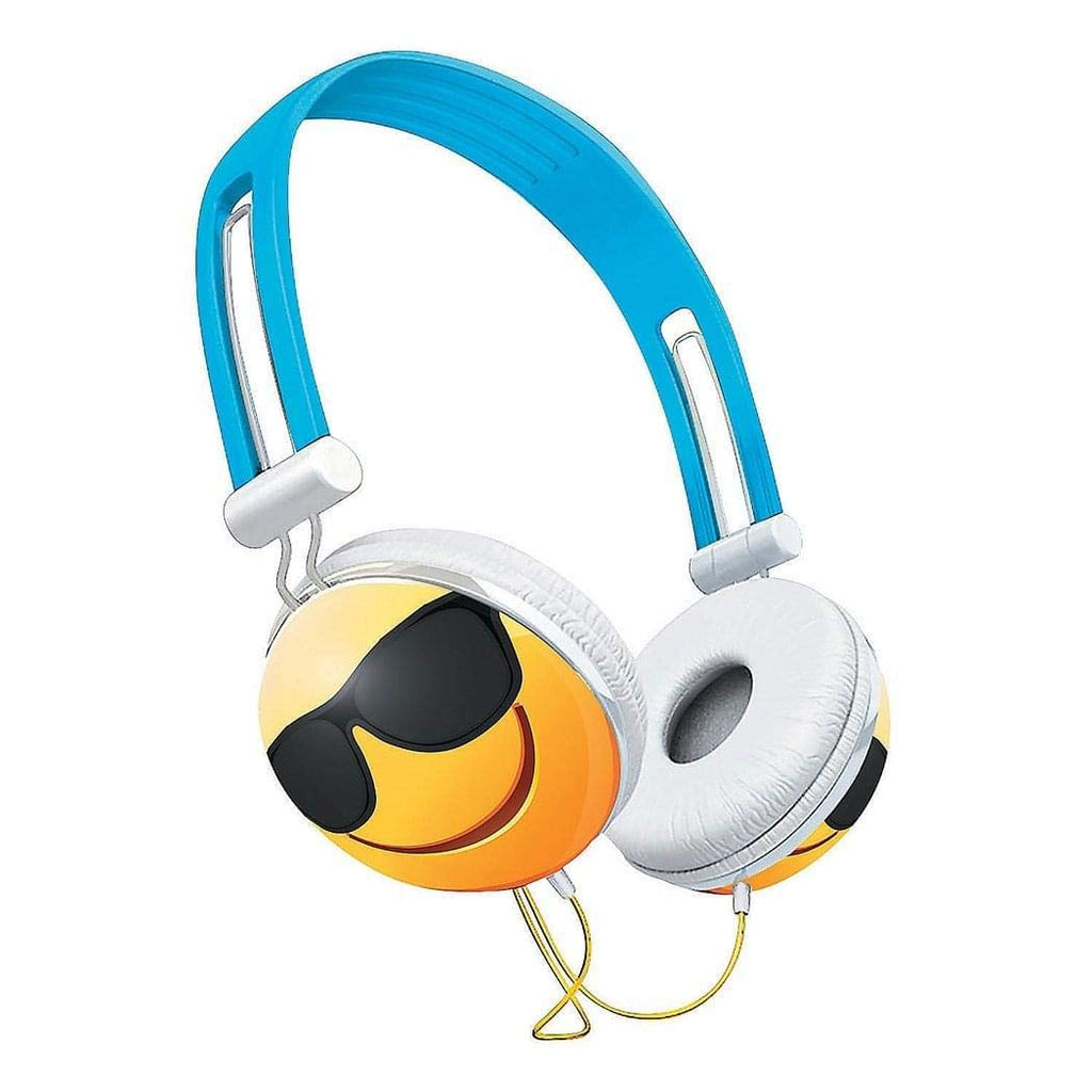 Vibe Noise Reducing Overhead Stereo Headphones-Smile-Cool