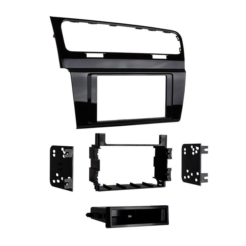 Metra 99-9013HG Single/Double DIN Dash Kit for 2015 - Volkswagen Golf (High Gloss Black)