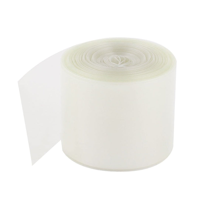 uxcell 50mm Width PVC Heat Shrink Tubing Tube Clear 10Meter for 2 x 18650 Batteries
