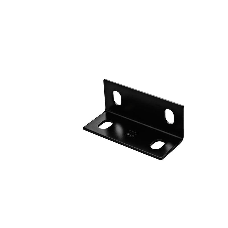 National Hardware N351-488 1214BC Corner Brace in Black finish 2.1"x5"x1/8", 2.1"x5"x1/8"