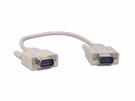 Your Cable Store 1 Foot DB9 9 Pin Serial Port Cable Male/Male RS232 001 Ft