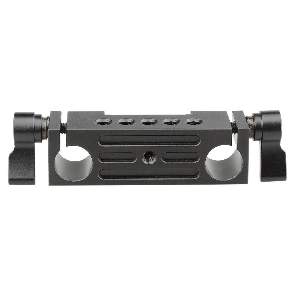 CAMVATE 15mm Rod Clamp Railblock for DSLR 15mm Rail Rig Rod Support System