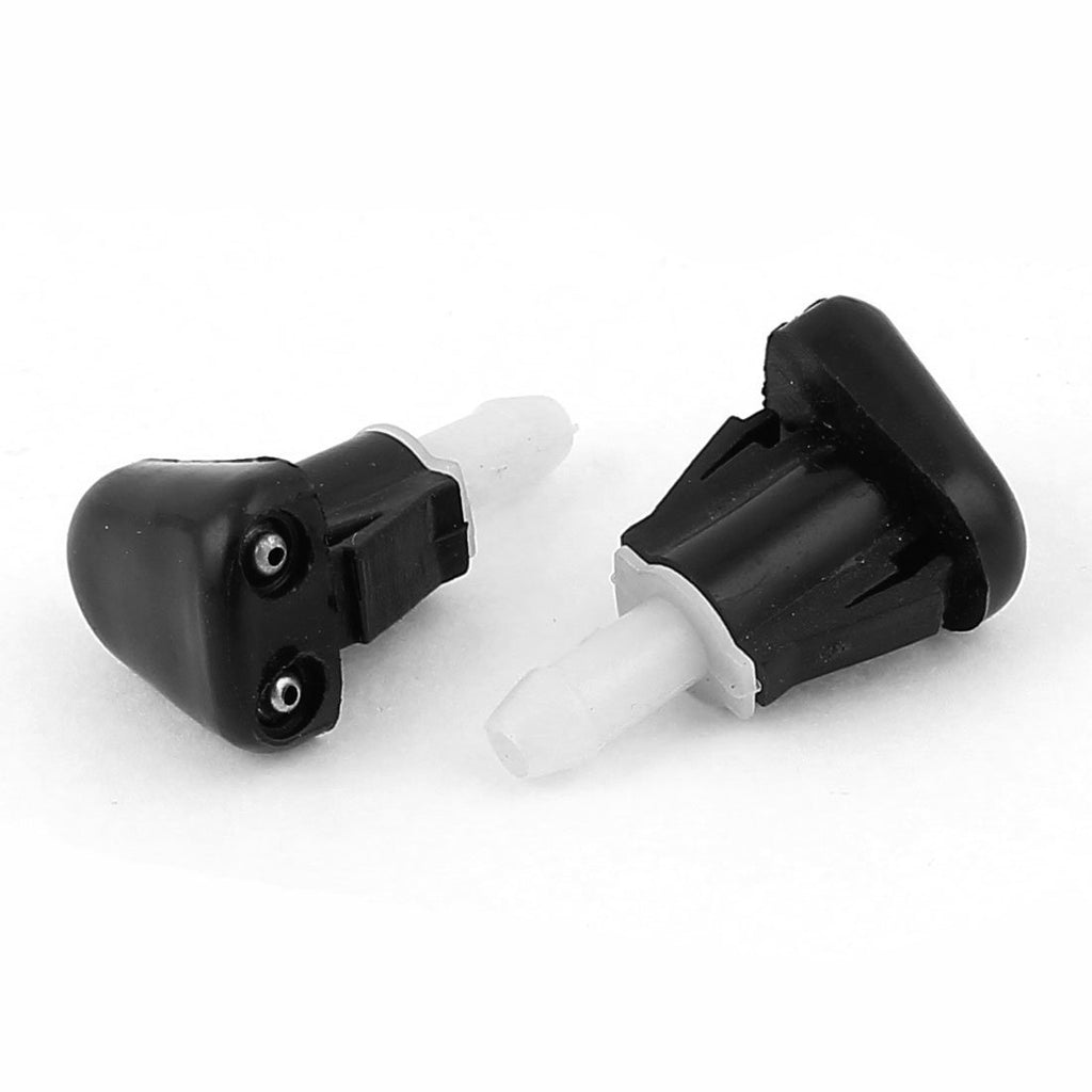 uxcell 2pcs Car Front Windshield Washer Nozzle for Volkswagen