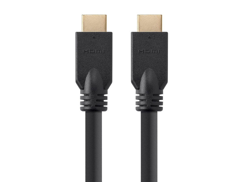 Monoprice High Speed HDMI Cable - 15 Feet - Black | No Logo, 4K @ 60Hz, HDR, 18Gbps, YUV 4:4:4, 26AWG, CL2 - Commercial Series 15ft