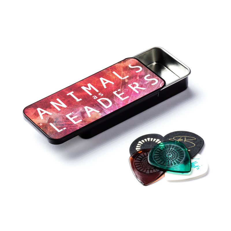 Dunlop AALPT01 Animals As Leaders Pick Tin, 6 Picks/Tin Assorted Colors