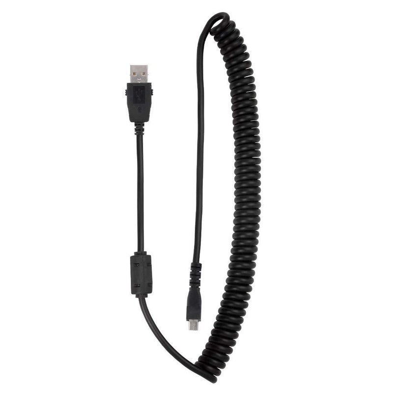 ECS Curly Cord Compatible with Philips SpeechMike Premium and SpeechMike III