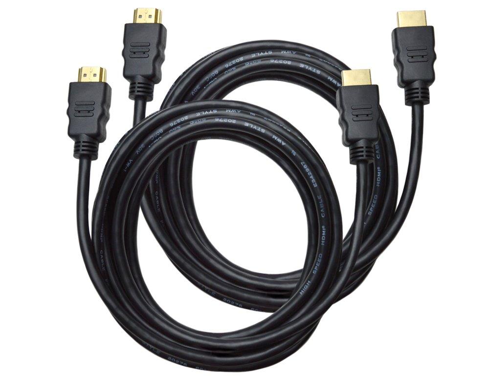 Direct Access Tech. up to 1080p High-Speed HDMI Cable (10'/3 m) - Two Pack (D0202)
