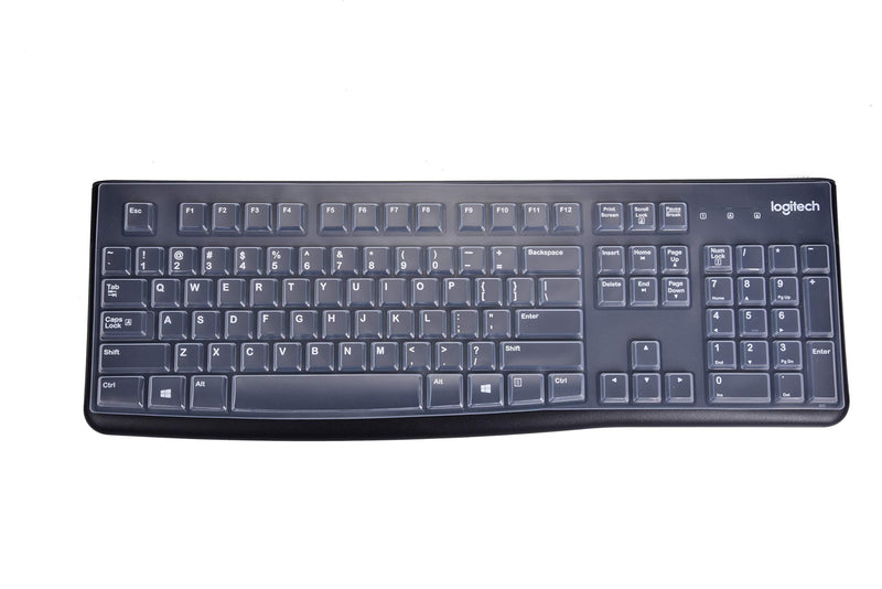 Keyboard Cover for Logitech MK120 K120 USB Wired Keyboard, Ultra Thin Logitech MK120 K120 Keyboard Accessories - Clear