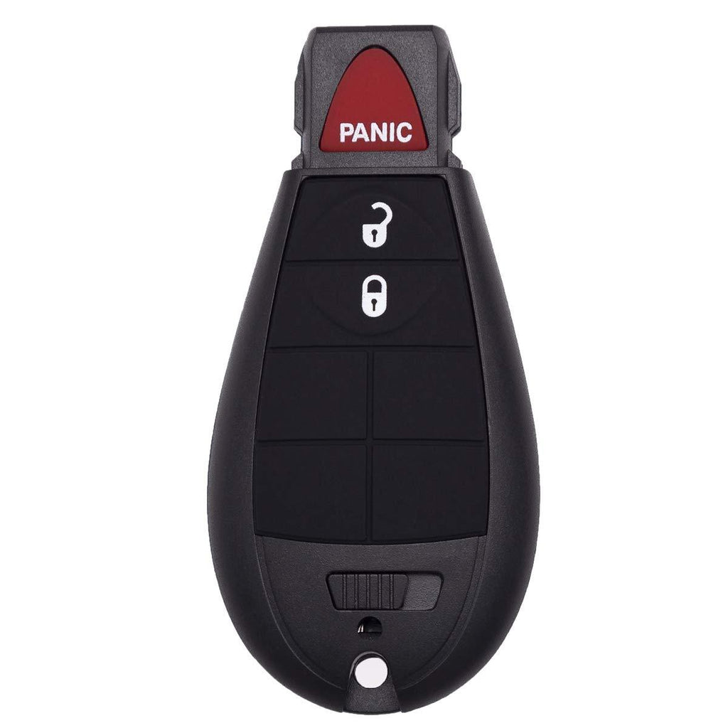 OEM Dodge Keyless Entry Remote Fob 3-Button Fobik Smart Key (FCC ID: GQ4-53T / P/N: 56046953)