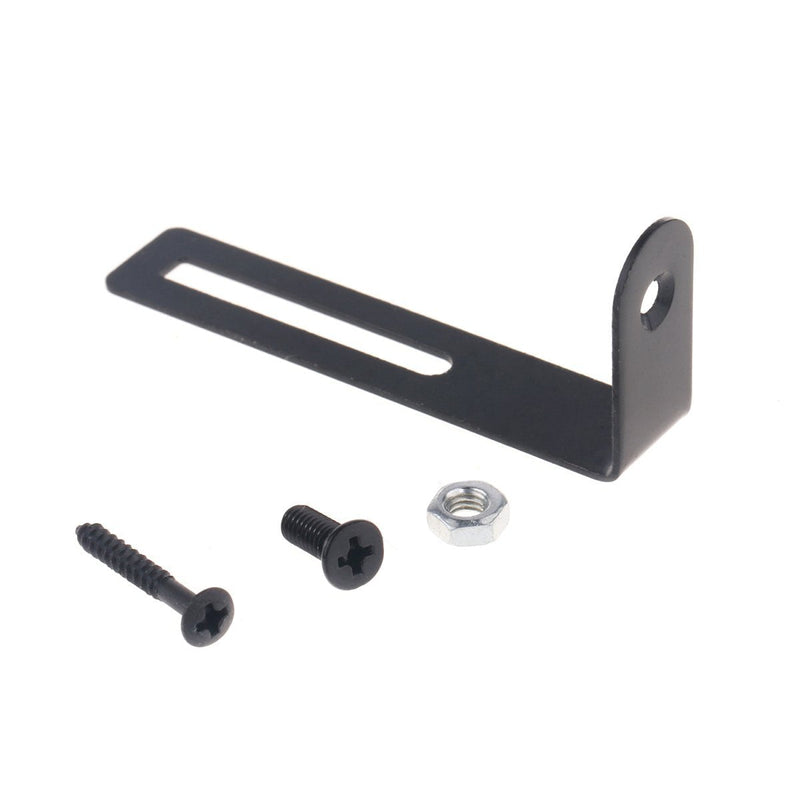 Musiclily Metal Mounting Bracket Support with Screws for Epiphone Les Paul Electric Guitar Replacement,Black Black