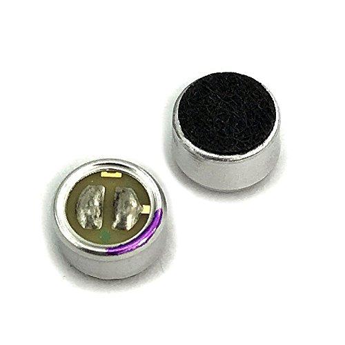 2pcs WM-61A Omnidirectional Back Electret Condenser Microphone Cartridge Capsule.