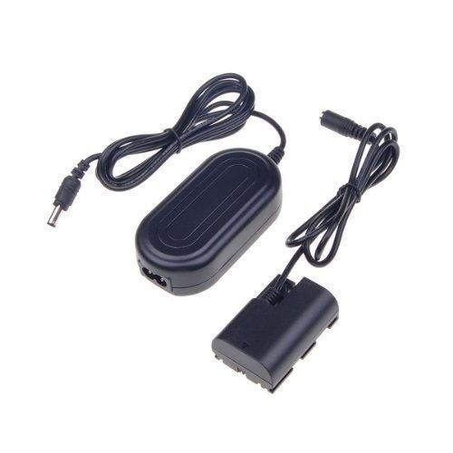 New AC Power Adapter (Replacement for ACK-E6) with DC Coupler Cable Kit for Canon EOS 60D/6D/7D/5D/Mark II/III, US Plug