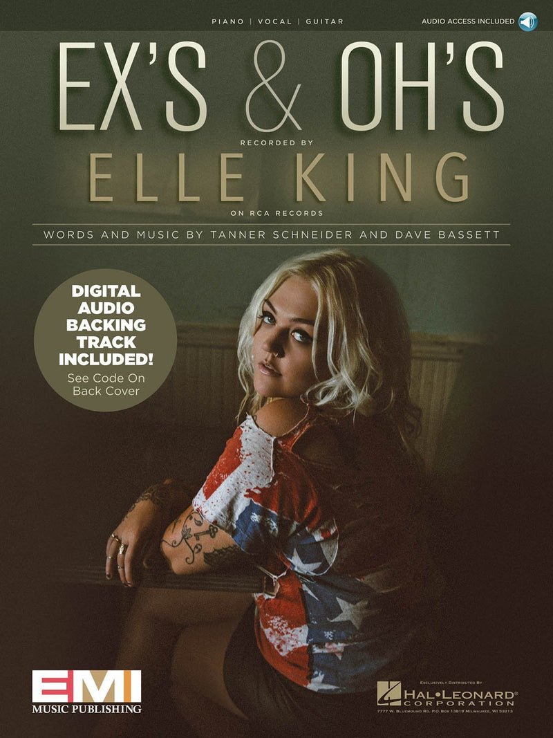 Elle King - Ex's and Oh's - Sheet Music Single - Piano/Vocal/Guitar
