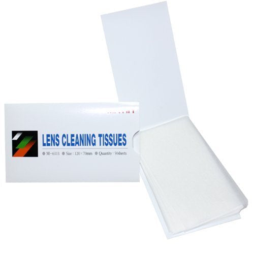 Matin Lens Cleaning Paper Tissue (200 Sheets) Safe for Coated Lenses and Filters