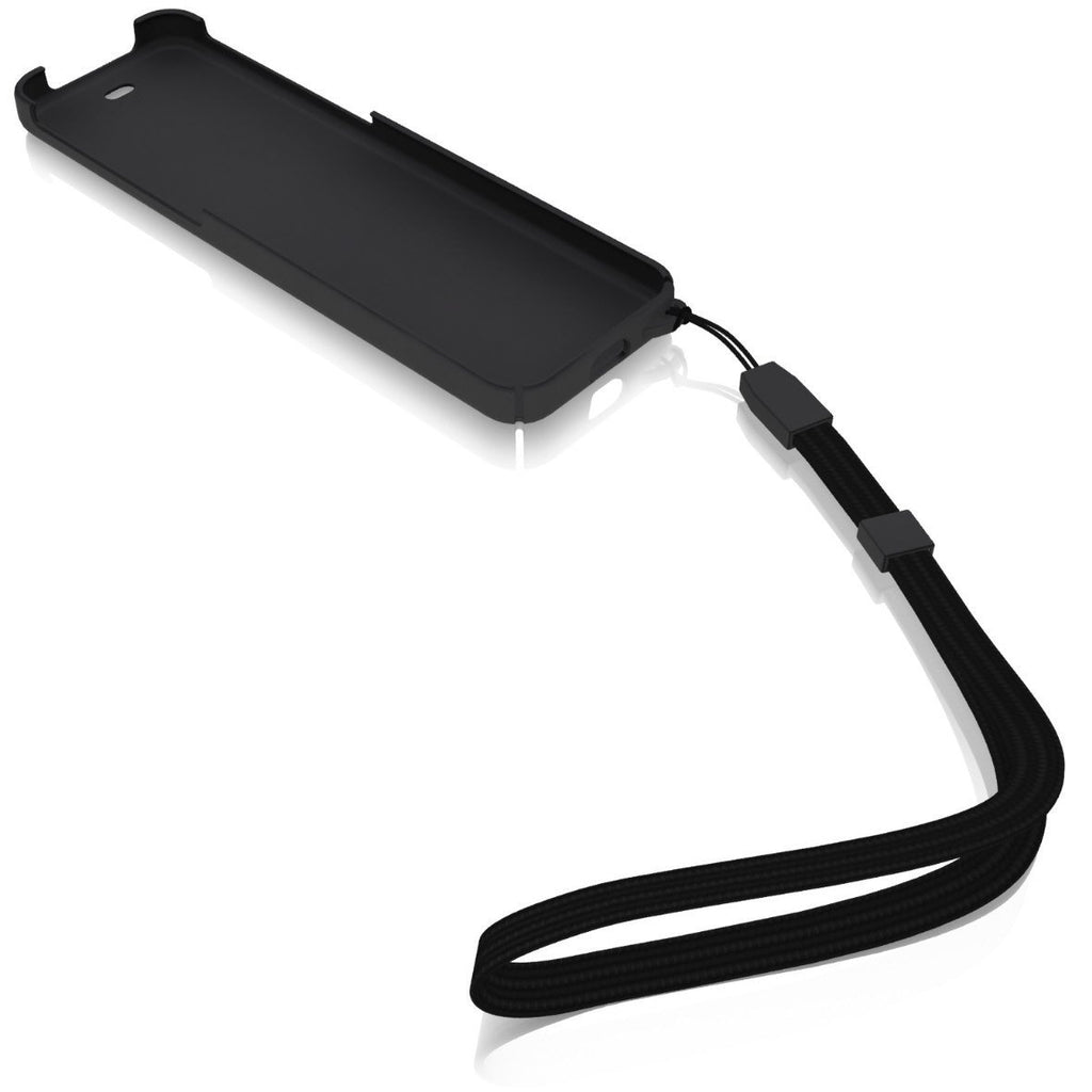 Black NeoFit Case - A Protective Case with Wrist Strap for The V4 Apple TV Remote (NOT The Latest V5)
