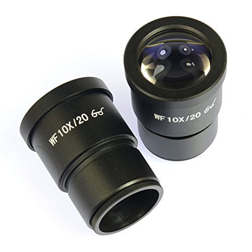 2PCS WF10X/20mm Eyepiece Lenshigh eyepoint Ocular Stereo Microscope Mount 30mm