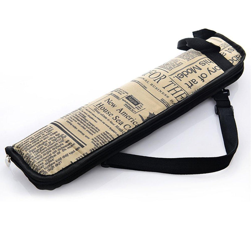 OLizee Classic Drum Stick Bag Drumstick Case Cover With Shoulder Strap